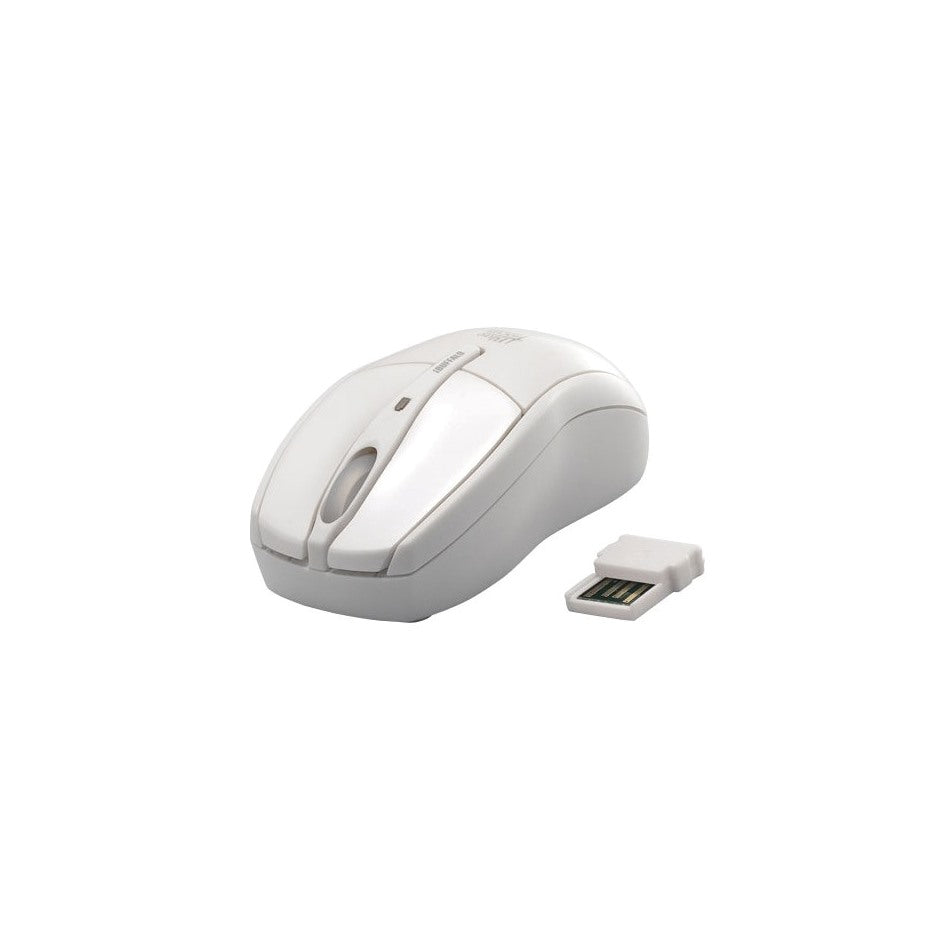 Buffalo SRMB02WHW White 2.4GHz Simpring Wireless Mouse