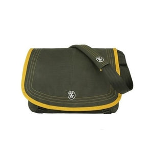 Crumpler TBL-003 The Boomer-L Black Olive/ Golden Orange fits 13", 14", 15" and 15.4" laptops