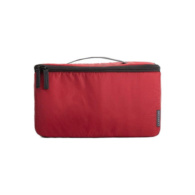 Crumpler TIZP-M-002 The Inlay Zip Pouch Medium for Semi-professional SLR camera with mid-size zoom lens Red