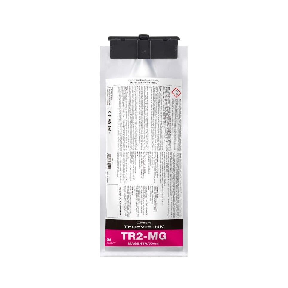 ROLAND TR2-MG ECO SOL INK 500ml for TrueVIS VG2 Series Printer/Cutters-Magenta