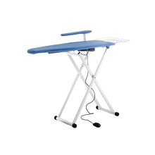 Load image into Gallery viewer, Battistella Eolo White foldable Ironing board with vacuum and heating options, and adjustable height
