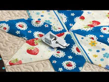 Load and play video in Gallery viewer, Brother F001N 1/4 Inch Piecing Foot for Sewing Machines
