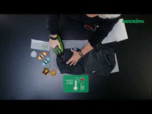 Load and play video in Gallery viewer, Madeira 035HI125 E-ZEE Heat Seal for Affixing Patches and Badges 20cm x50m 100g
