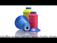 Load and play video in Gallery viewer, Amann 0809-2000 SabaFlex 80 Tex 60 2000M FS0 Hoseiry and Flexing Material
