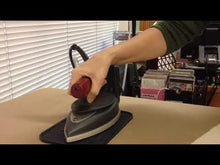 Load and play video in Gallery viewer, Naomoto HSL-620 All Steam Iron with 2.5m Steam Teflon Hose and 0.5m Drain Teflon Hose and Junction Set
