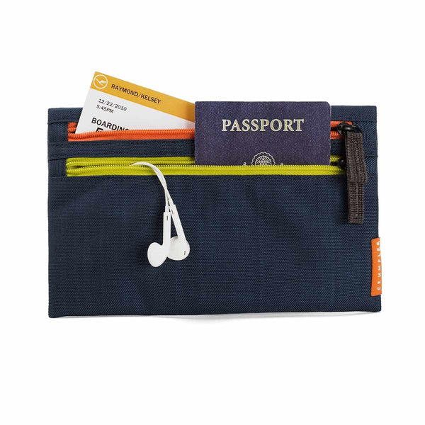 Crumpler ZIPTP-001 Zipple Travel Pouch Dk Navy/Carrot