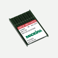 Madeira 021075HR DBXK5 FFG (783652) 75FFG 75/11 for ZSK and Ricoma Embroidery Machine Pack of 10 Embroidery Needle