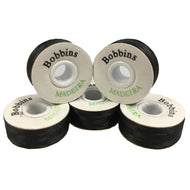 Madeira 313500 Paper Sided Pre-wound Bobbins for Commercial and Industrial Embroidery Machines 144X105m Black
