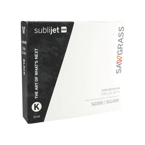 Sawgrass 609101 Sublijet-UHD High-Density, High-Performance Sublimation Ink Black 31ml for SG500/1000