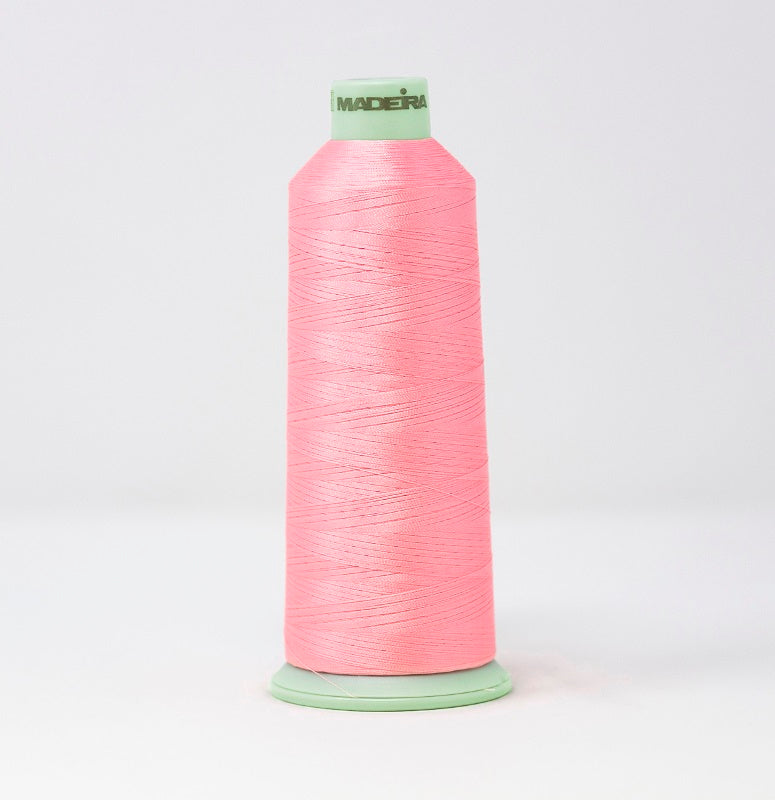 Madeira 7186816 POLYNEON GREEN NO.40 5000m Embroidery Thread Pink