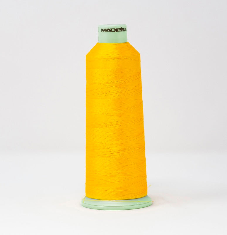 Madeira 7186971 POLYNEON GREEN NO.40 5000m Embroidery Thread Yellow
