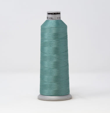 Madeira 7181578 POLYNEON GREEN NO.40 5000m Embroidery Thread-Faded Jade