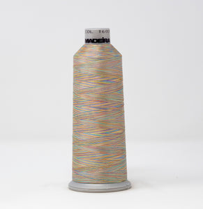 Madeira 9181603 POLYNEON NO.40 5000m Embroidery Thread - Multi Col Beige