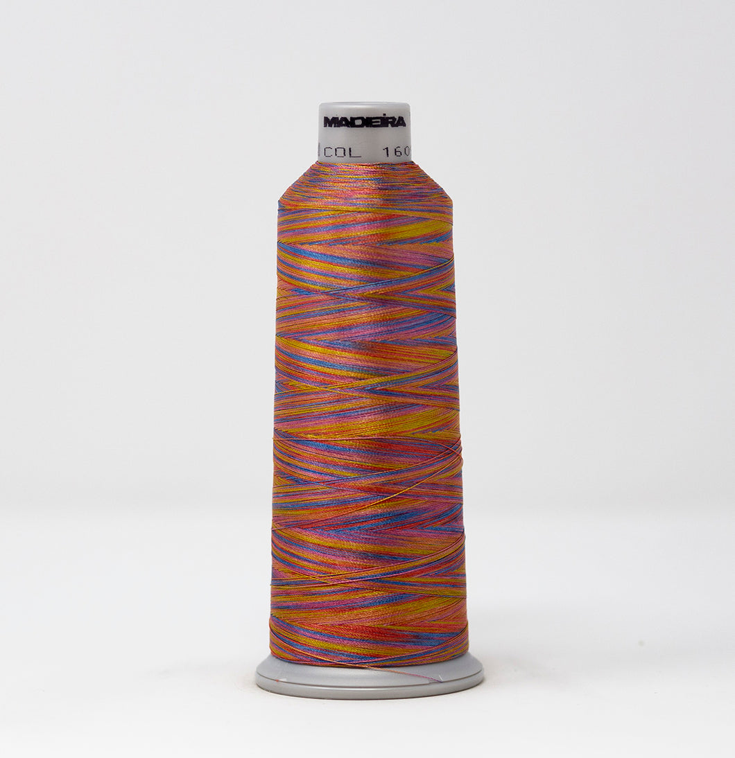 Madeira 9181605 POLYNEON NO.40 5000m Embroidery Thread - Multi Col Purple