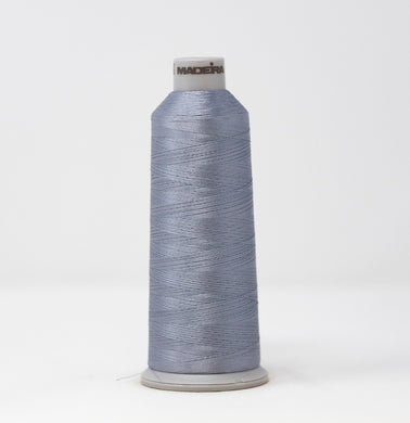 Madeira 9181718 POLYNEON NO.40 5000m Embroidery Thread - Overcast Gray