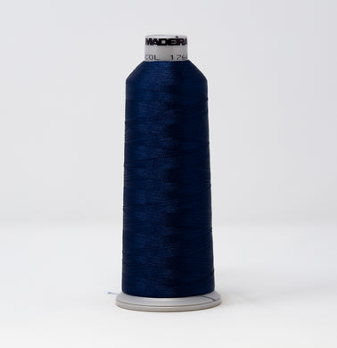 Madeira 9181764 POLYNEON NO.40 5000m Embroidery Thread - Denim