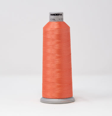 Madeira 9181777 POLYNEON NO.40 5000m Embroidery Thread - Bright Peach