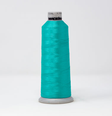 Madeira 7181799 POLYNEON GREEN NO.40 5000m Embroidery Thread-Green Turquoise
