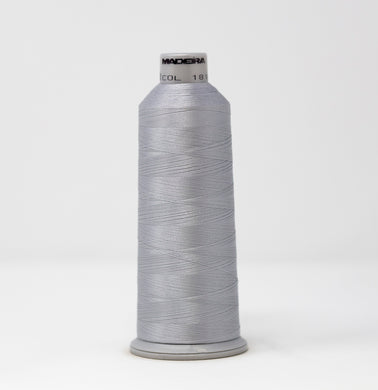 Madeira 7181810 POLYNEON GREEN GRS 5000 m Embroidery Thread-Gray Haze