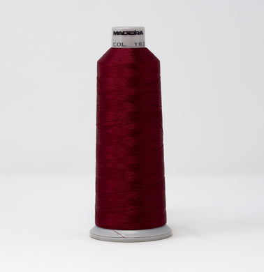Madeira 9181835 POLYNEON NO.40 5000m Embroidery Thread - Cranberry