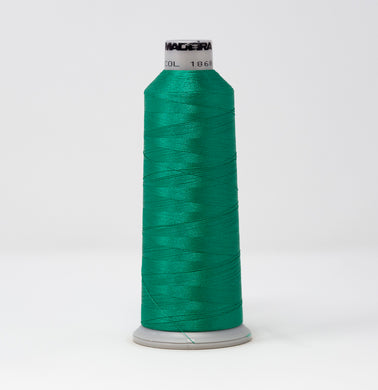 Madeira 7181868 POLYNEON GREEN GRS 5000 m Embroidery Thread-Bottle Green