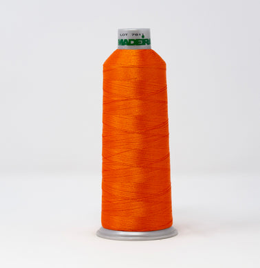 Madeira 7181965 POLYNEON GREEN NO.40 5000m Embroidery Thread-Orange Peel