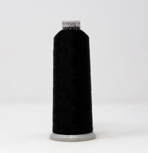 Madeira 9182800 POLYNEON NO.40 5000m Embroidery Thread -Black
