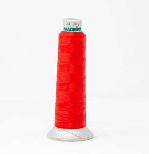 Madeira 9407838 FORSTED MATT NO.40 2500m Embroidery Thread - Red