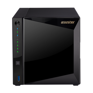 Asustor AS4004T Terastation 4-bay NAS, Marvell Armada -720, Tower 2GB DDR4, 2xUSB 3.2 Gen 1