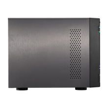 Asustor AS6204T Terastation  4-Bay NAS, Intel Celeron Quad-Core, 4 GB SO-DIMM DDR3L,GbE x 2, USB 3.0 &amp; eSATA  ، تحميل الصورة في عارض المعرض

