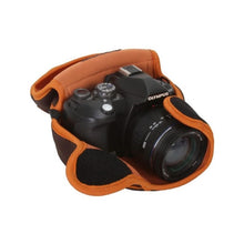 Crumpler BHS-002 Banana Hammock S  Espresso/Orange Fits a Small SLR camera with a small/standard size lens  ، تحميل الصورة في عارض المعرض

