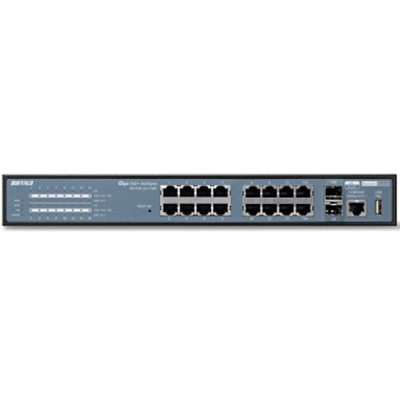 BS-POE-G2116M Layer2 POE+supported Inteligent Giga Switch 16 Port