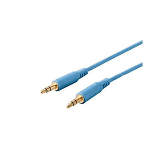 iBuffalo BSIPC05U12BLW Aux cable stereo mini 1.2m Blue