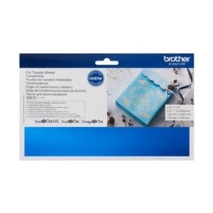 Brother CAFTSBLU1 ScanNCut Foil Transfer Sheet ACC Blue for CM900, SDX1200 and all types of Cutters.