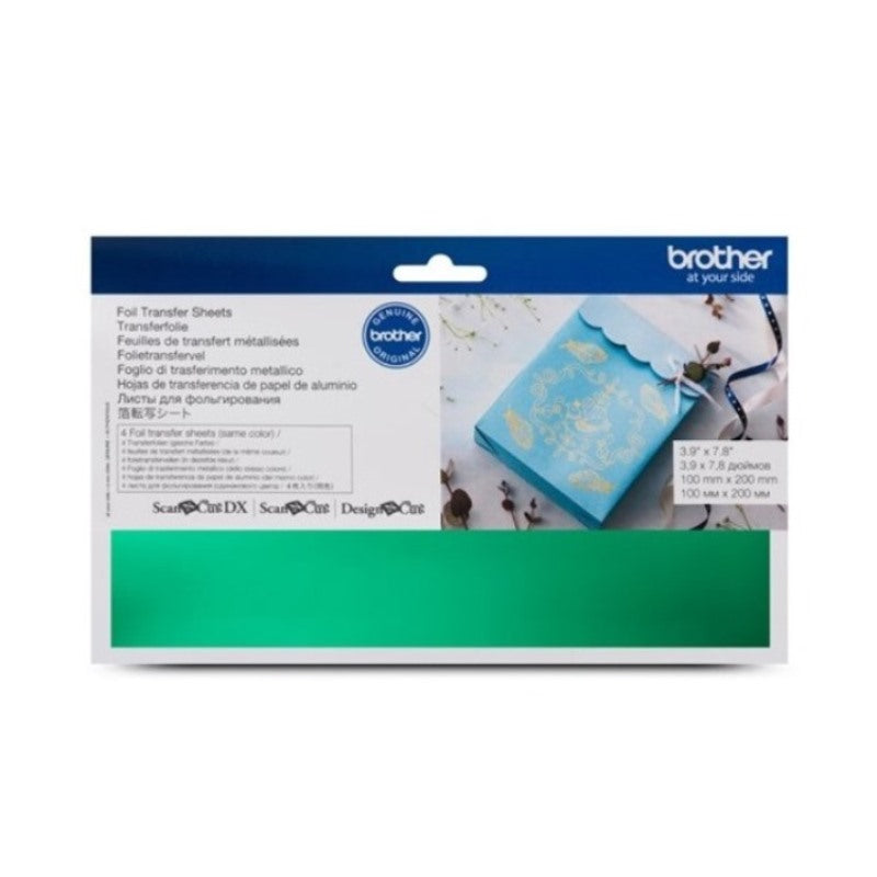 Brother CAFTSGRN1 ScanNcut Foil Transfer Sheet ACC Green for CM900 and SDX1200