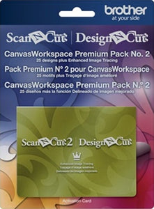 Brother CACVPPAC2 ScanNCut Premium Pack2 for CM900 and SDX1200