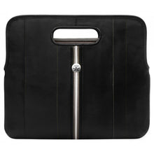 Crumpler EXTR-M-002 Executive Rice Leather Case M fits 13 inch Laptops Black / Warm Grey  ، تحميل الصورة في عارض المعرض

