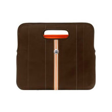 Crumpler EXTR-M-004 Executive Rice Leather Case M fits 13 inch Laptops Dark Brown / Orange  ، تحميل الصورة في عارض المعرض

