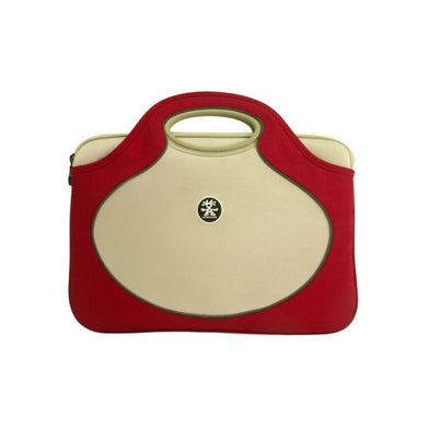 Crumpler GB-M-004 The Gumb Bush Case M fits 13-inch Laptops -Firebrick Red/Oatmeal