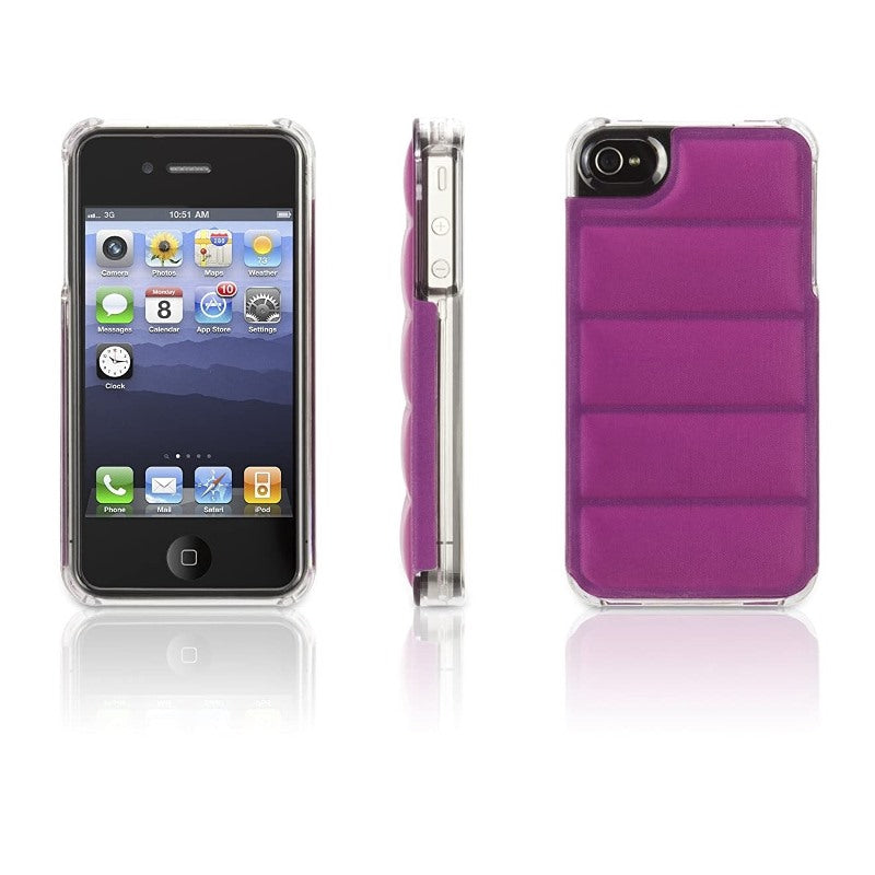 Griffin GB03124 Elan Form Flight for iPhone 4, Orchid w Clear