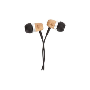 GC36174 WoodTones Headphones with Control Mic BE for Smart Phones and MP3