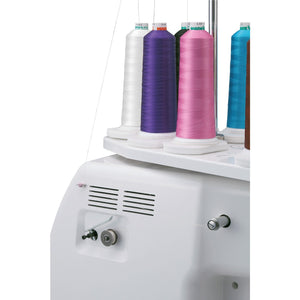 Happy HCH-701P-30 Single Head 7 Needle Computerised Embroidery Machine Industrial-Made in Japan.