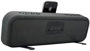 iHome iD28 App-enhanced, Rechargeable Portable Speaker System with FM Stereo Clock Radio