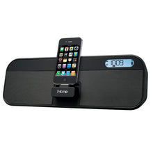 iHome iD28 App-enhanced, Rechargeable Portable Speaker System with FM Stereo Clock Radio  ، تحميل الصورة في عارض المعرض

