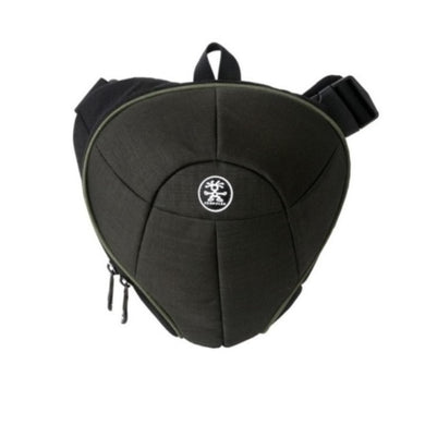Crumpler JBO300-001 Jimmy Bo Camera Bag 300 for Camcorder Camera or SLR Camera-Dull Black/Lt.Green Grey