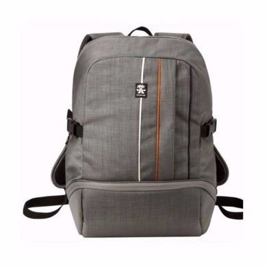 Crumpler JPHBP-002 Jackpack Half Photo Backpack for DSLR Camera and 15-inch Laptops-Dark Mouse Grey / Burned Orange.