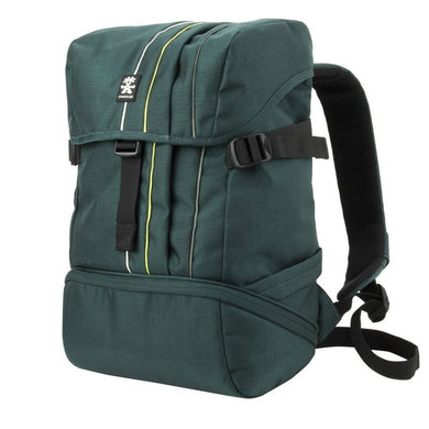 Crumpler JPHSBP-003 Jackpack Half Photo System Backpack for SLR Camera and 11-inch Laptops- Petrol/Green Yellow.