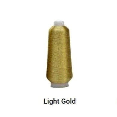 RPS MY021 Embroidery Metallic Thread Light Gold 5000m