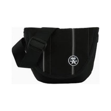 Crumpler MBSTR1500-001 Messenger Boy Stripes Camera Bag 1500 for Bridge and System Cameras-Deep Black