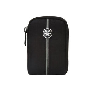 Crumpler MBSTR90-001 Messenger Boy Stripes Camera Pouch 90 Deep Black for Compact Camera With a Small Lens.